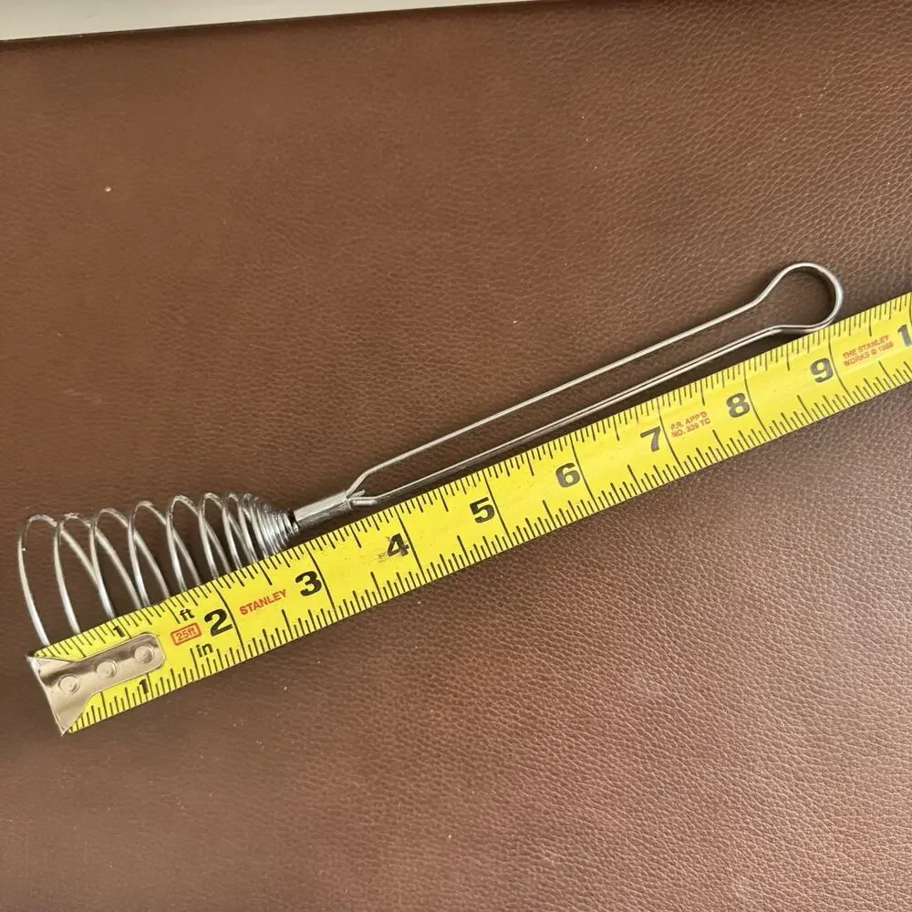 Vintage Wire Whisk Mixer Coiled Whip Kitchen Gadget Egg Beater